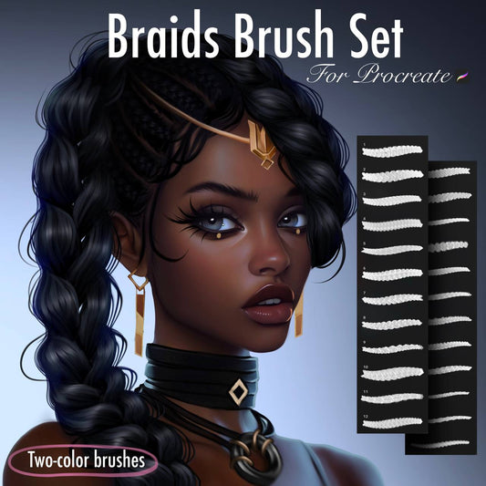 Braids Brush Set